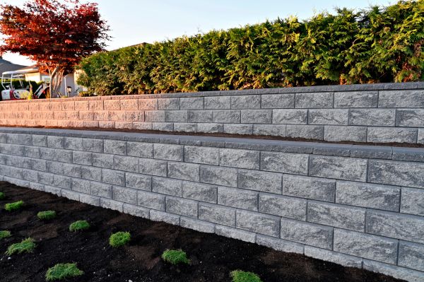 Concrete Retaining Wall Installation in Lithonia
