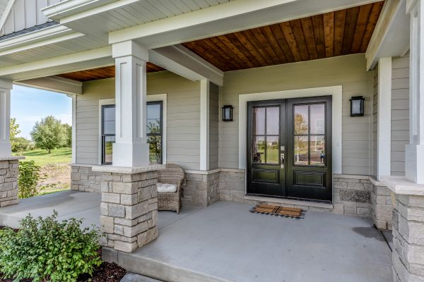 Concrete Porch Construction in Lithonia