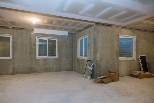 Basement Concrete Installation in Lithonia