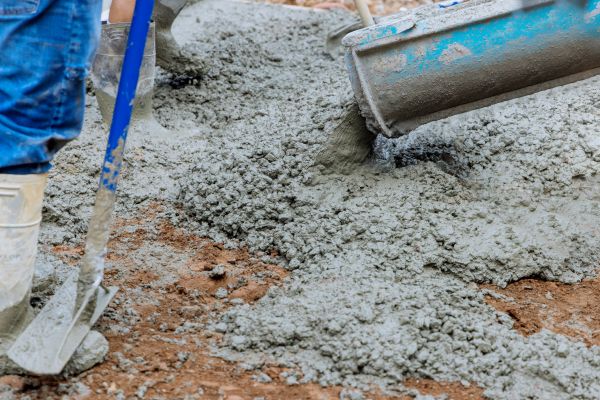 Barn Concrete Pouring in Lithonia
