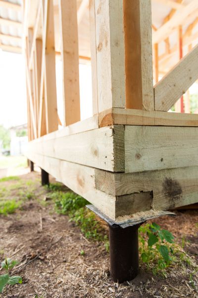 Barn Footing Installation in Lithonia