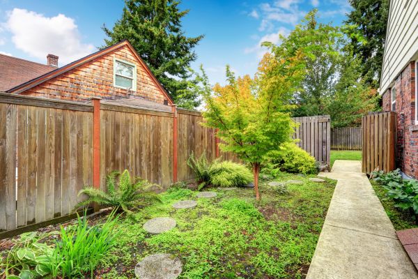 Backyard Walkway Construction in Lithonia