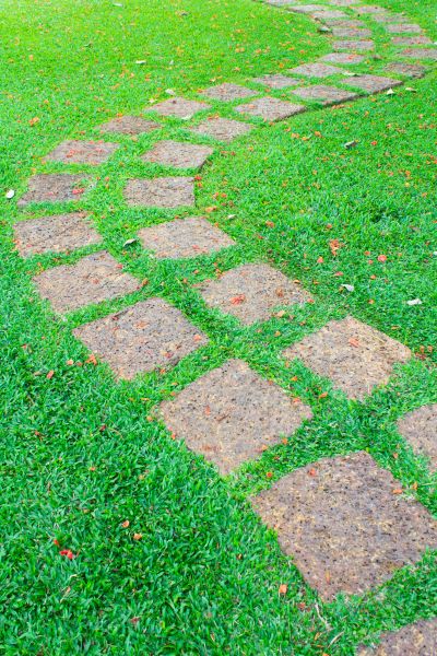 Backyard Pathway Construction in Lithonia